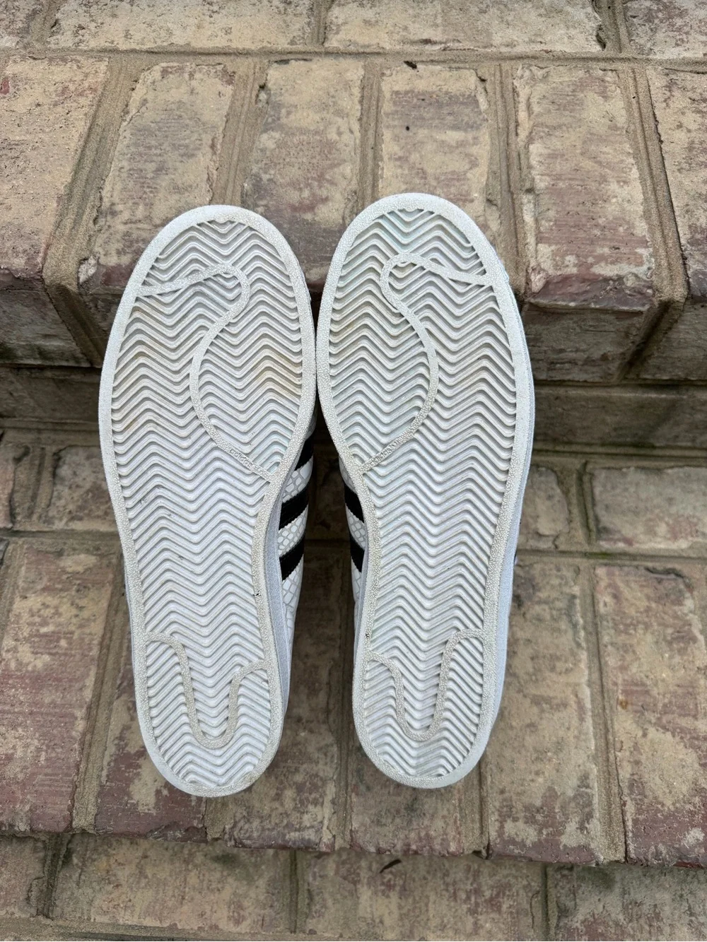 Adidas Superstar Snakeskin D70171 White Black Men’s 11